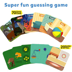 Skillmatics Guess in 10 Junior Inside My House cards encourage interactive play and object recognition.