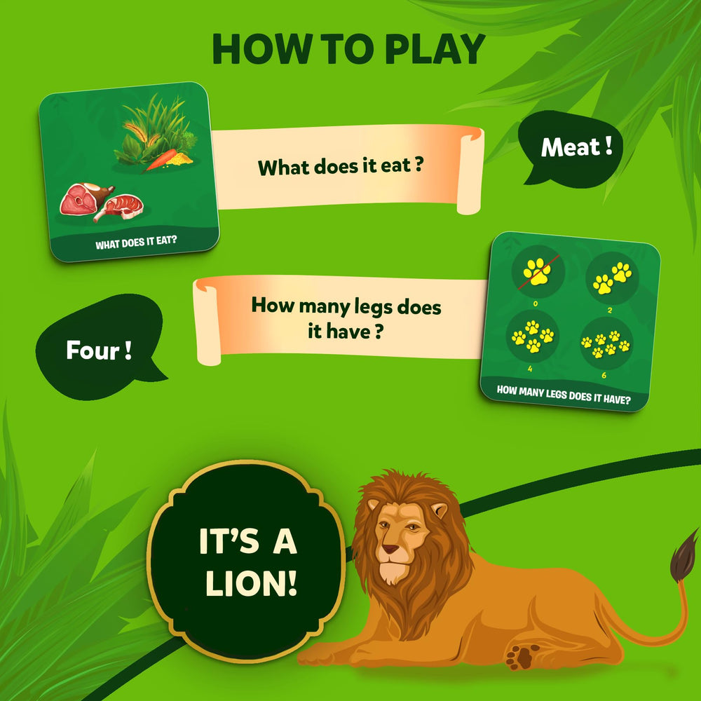 Skillmatics Guess in 10 kids playing scene showing 2–6 player interaction