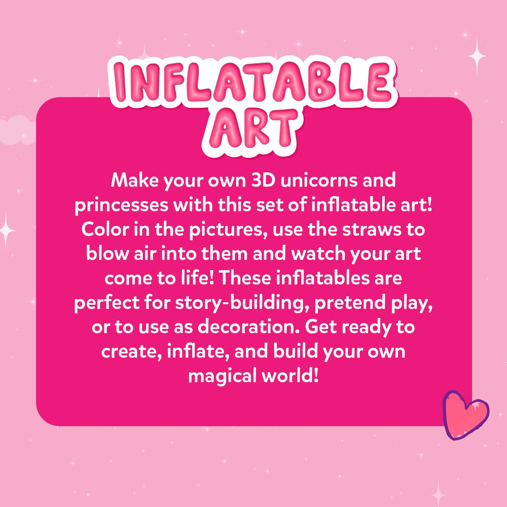 Skillmatics inflatable art mess-free play kit for portable fun