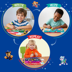 Skillmatics mats with PAW Patrol double-sided scenes ideal for on-the-go learning