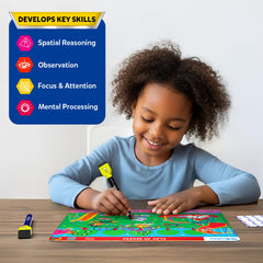 Skillmatics PAW Patrol activity mats are wipe-clean for reusable play without screens