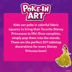 Poke-in sticks and pad enable simple, mess-free assembly for kids.