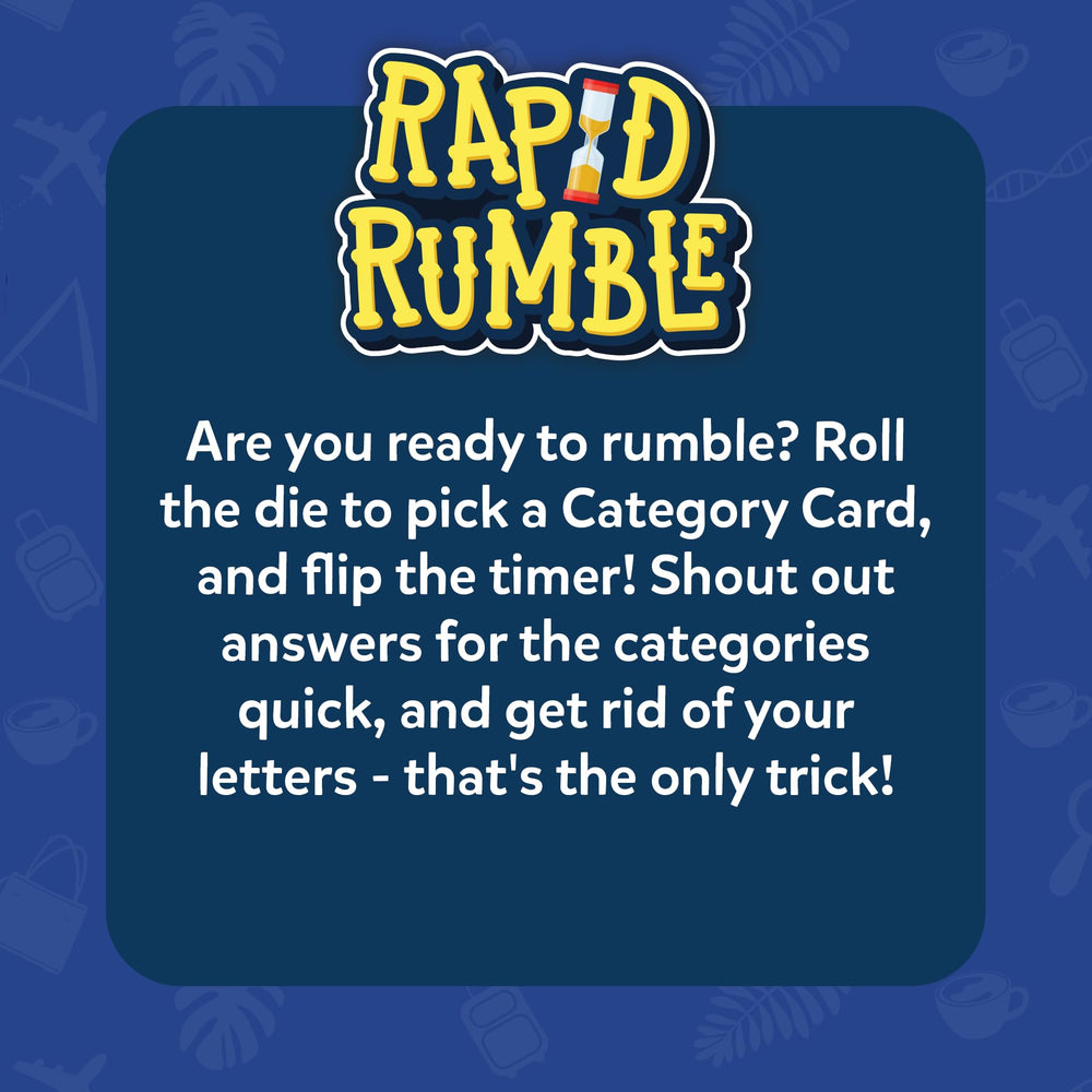 Skillmatics Rapid Rumble ages 6 and up visual - quick thinking for kids
