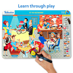 Skillmatics Search and Find space adventure scene inspires curiosity and problem-solving.