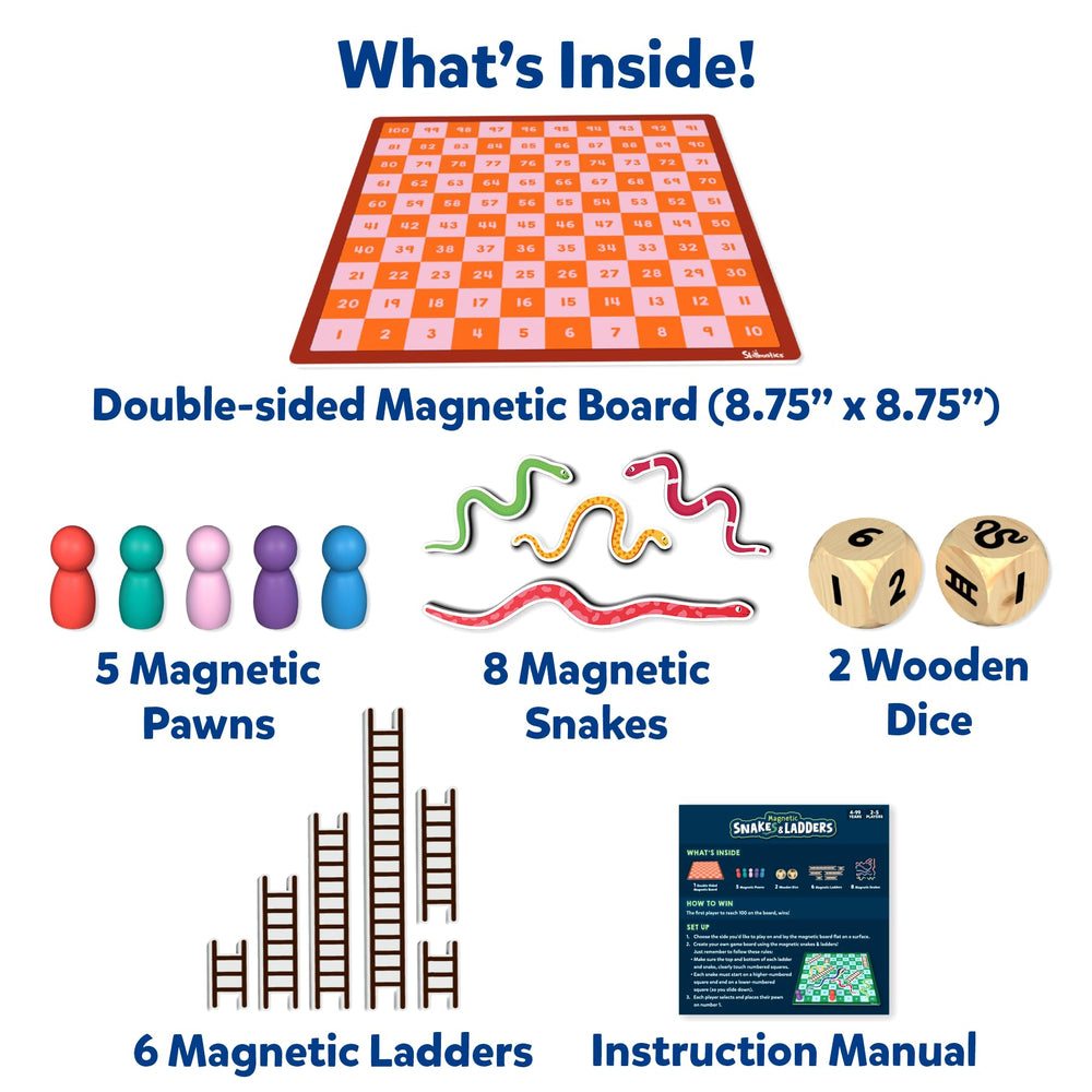 Skillmatics magnetic ladders enabling quick climbs and strategic momentum
