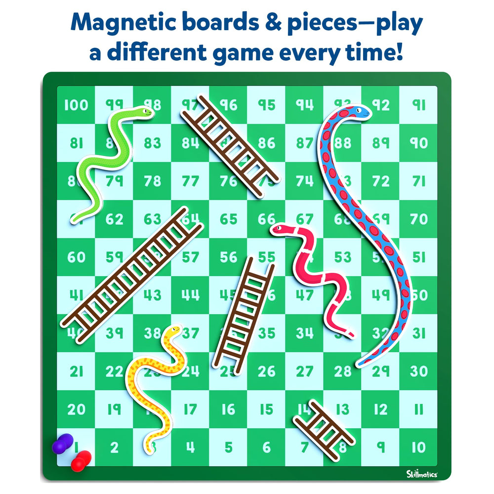 Skillmatics wooden pawns provide tactile grip for precise moves