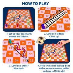 Skillmatics wooden dice offer satisfying tangible roll and move moments