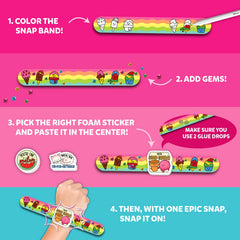 Skillmatics Snap Bandz instruction manual guides easy, mess-free crafting