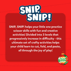 Skillmatics Snip Snip kids at play enjoying a screen-free crafting session