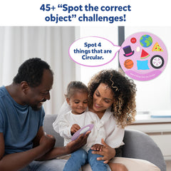 Skillmatics Spot and Learn travel-tin-packaging keeps learning on the go for toddlers.