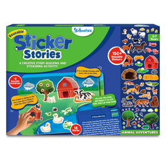 Skillmatics Sticker Book with reusable stickers sparks imaginative storytelling for kids.