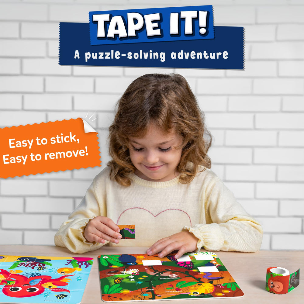 Skillmatics Tape It double-sided boards for varied play and sequencing
