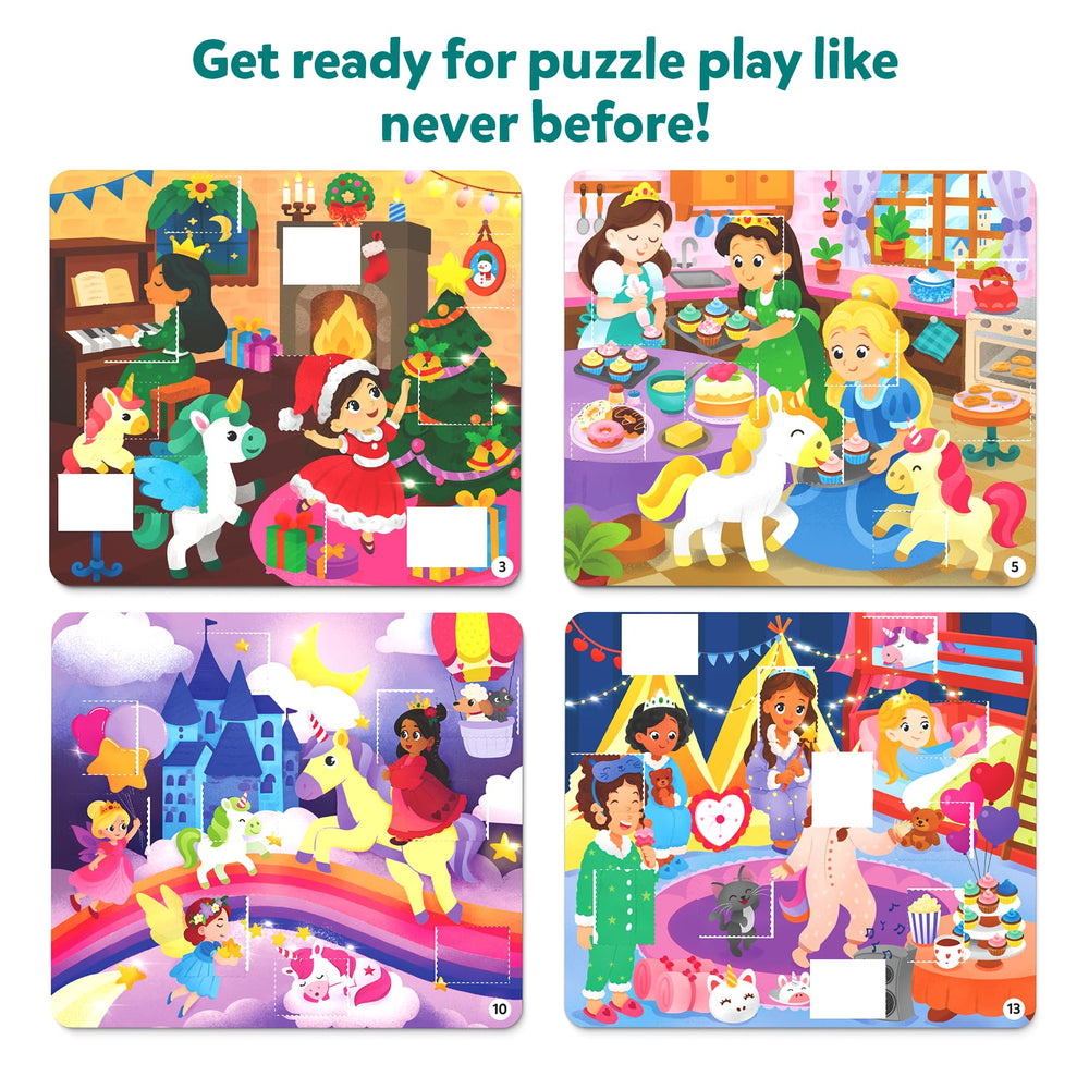 Skillmatics Tape It rolls—identical sets for twice the puzzle play.