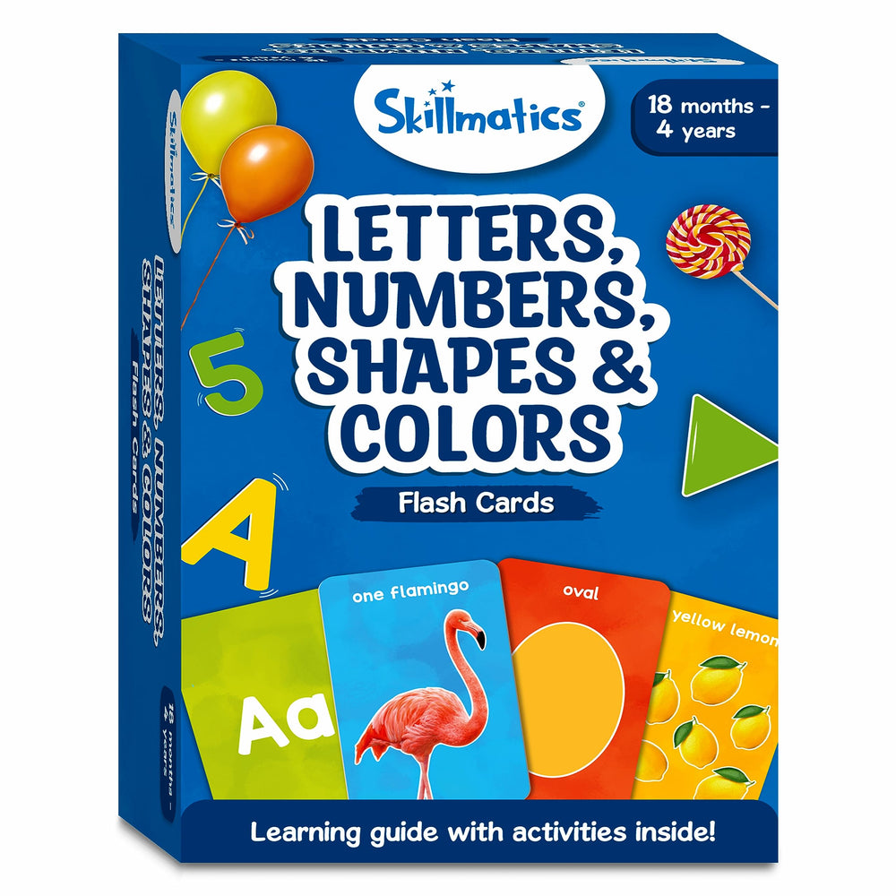 Skillmatics gift ready flash cards set sparks curiosity in toddlers