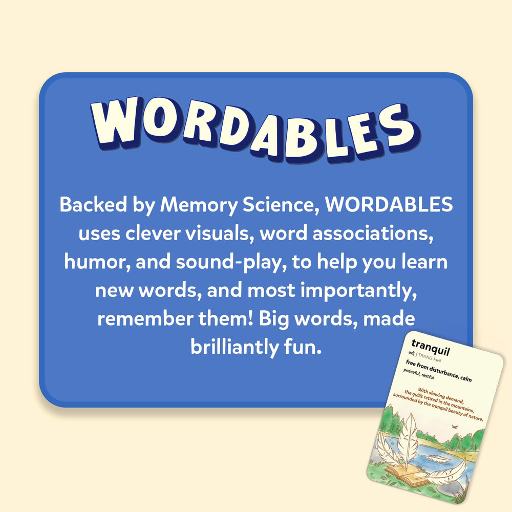 Skillmatics gift-worthy vocabulary set offers educational play for curious kids