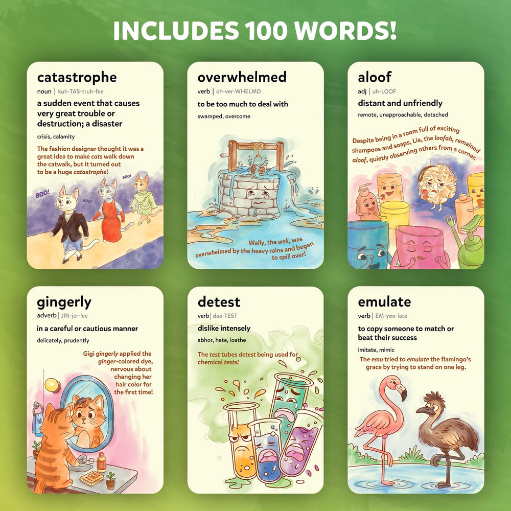 Skillmatics soundplay cards bring words to life with fun audio prompts