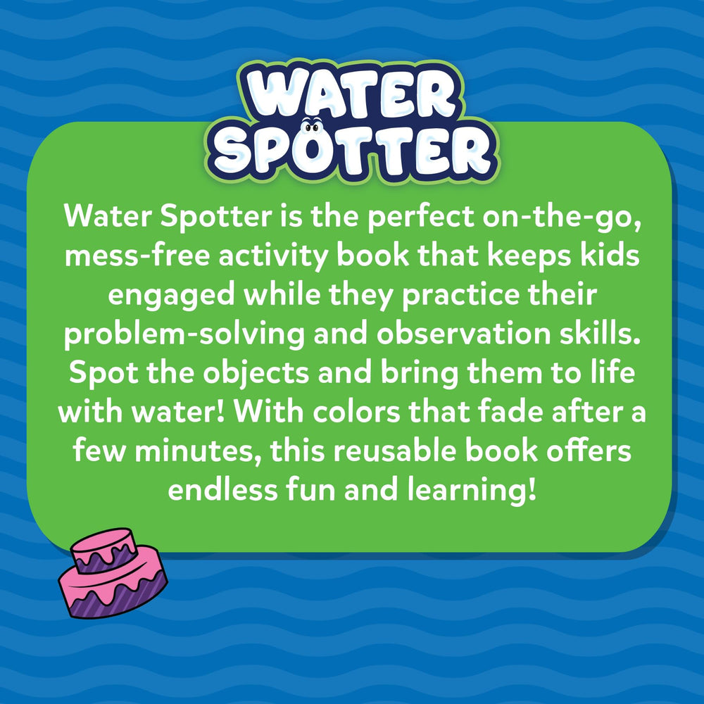 Skillmatics Water Spotter is durable and non-toxic.