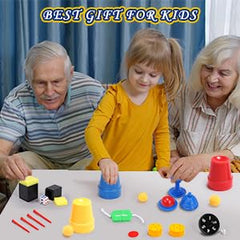 Skirfy Magic Tricks Kit family time promotes shared learning and fun