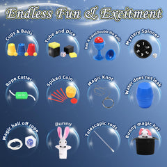 Skirfy Magic Tricks Kit wand for engaging tricks and performances