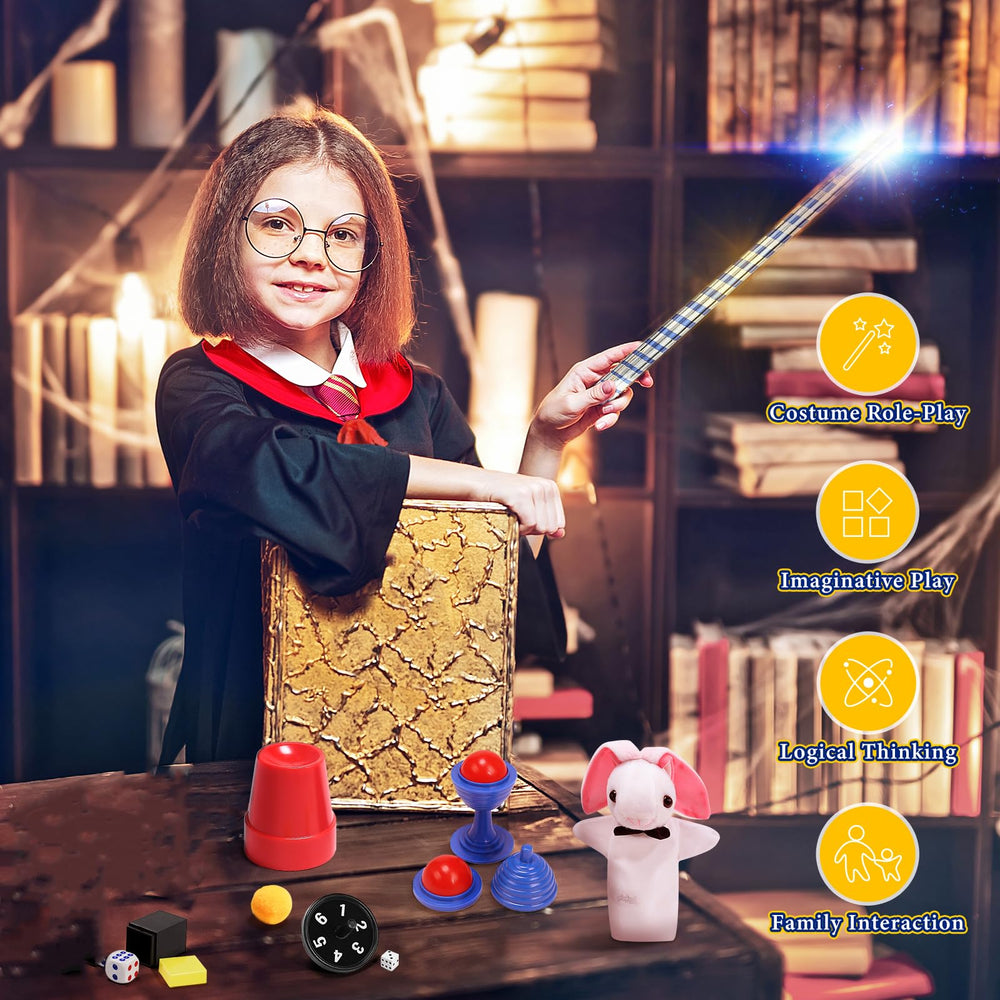 Skirfy Magic Tricks Kit tricks guide helps kids learn step by step