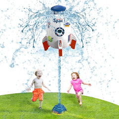 Skirfy Sprinkler Rocket Launcher makes a fun birthday or holiday gift.