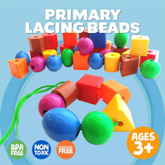 Skoolzy travel storage bag keeps beads organized for on-the-go learning.