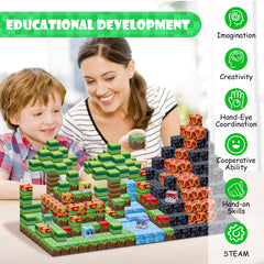 SKTMYY blocks sized for small hands for easy grasp and play.