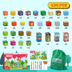 Gift-ready SKTMYY magnetic blocks set for birthdays or holidays.