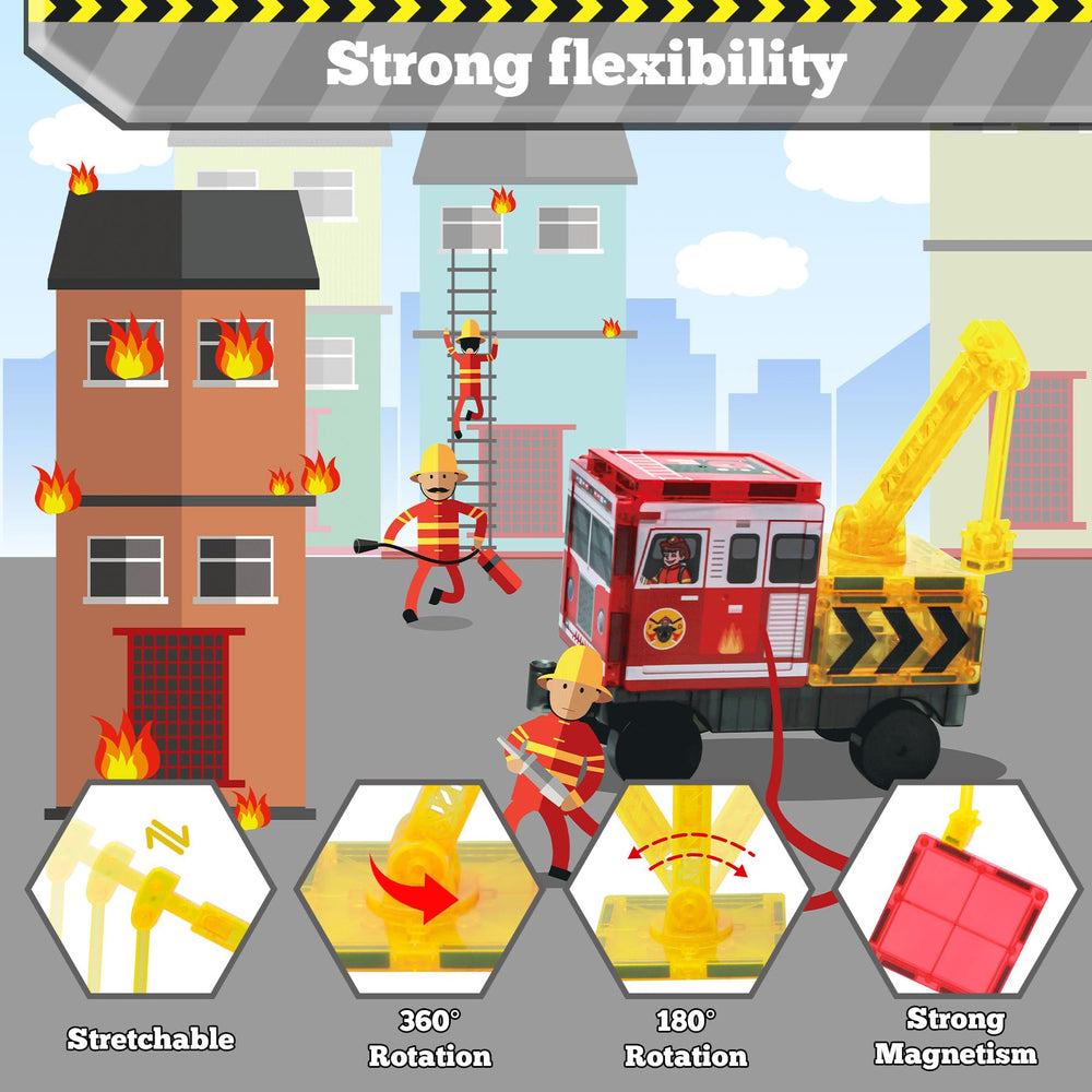 SKTMYY magnetic tiles compatibility with other brands expands play possibilities.