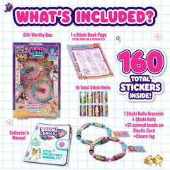 Sky Castle Sticki Rolls bracelet materials for comfort