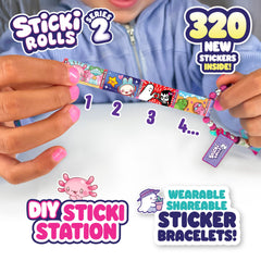 Sky Castle Sticki Station bracelets design enables personalized accessories with 144 colorful beads