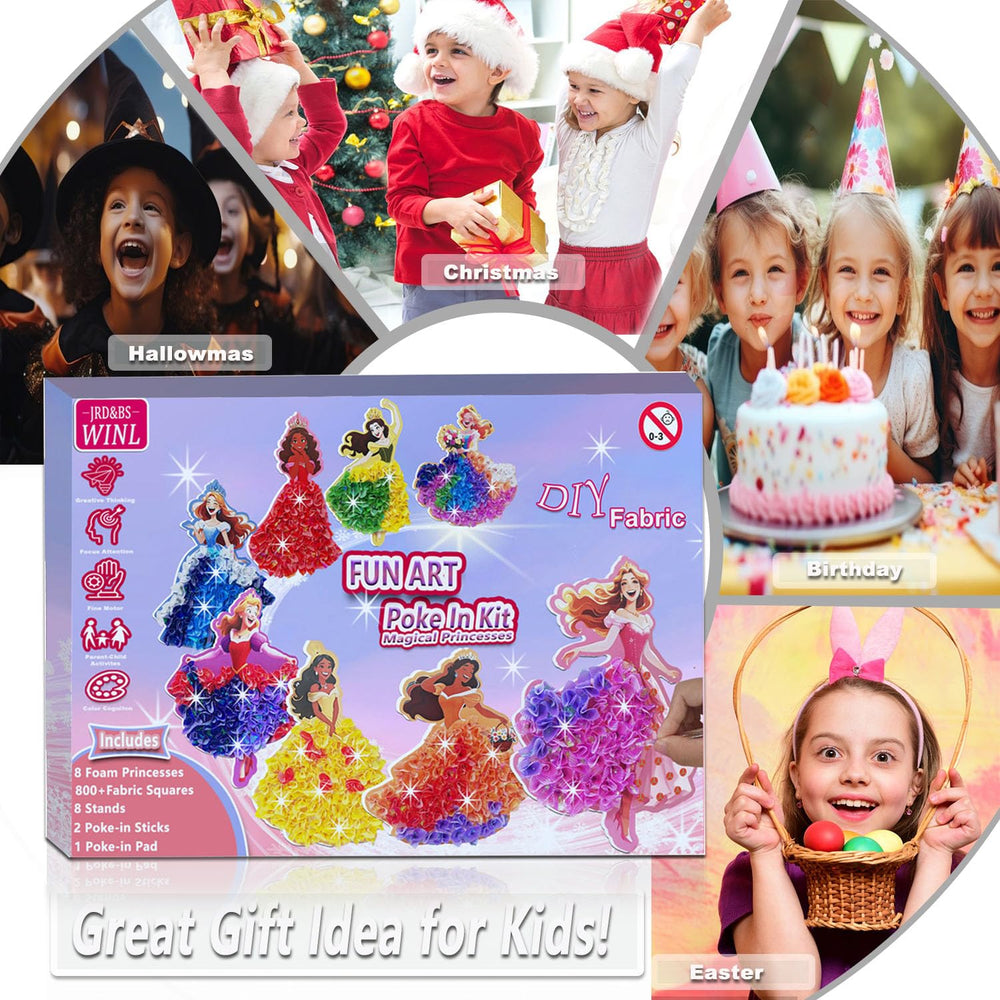 Skyenchant Princess Poke in Art Kit gift ready box for effortless gifting