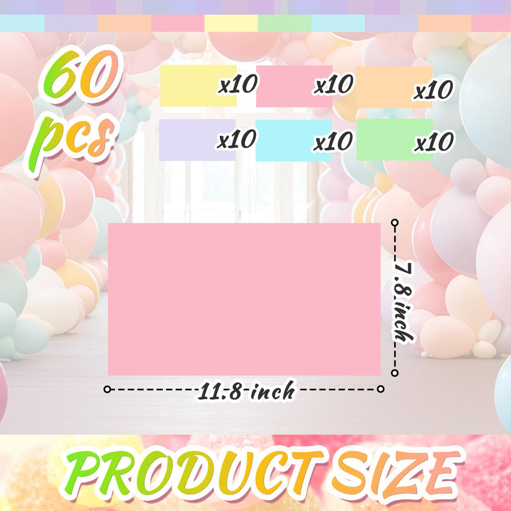 Skyygemm birthday floor decor in 11.8 by 7.8 inch size enhances party entrances.