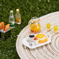 Skylety miniature breakfast items provide pretty lifelike details for imaginative play