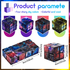 Skylety Cube Galaxy blue for improved concentration during work or study sessions