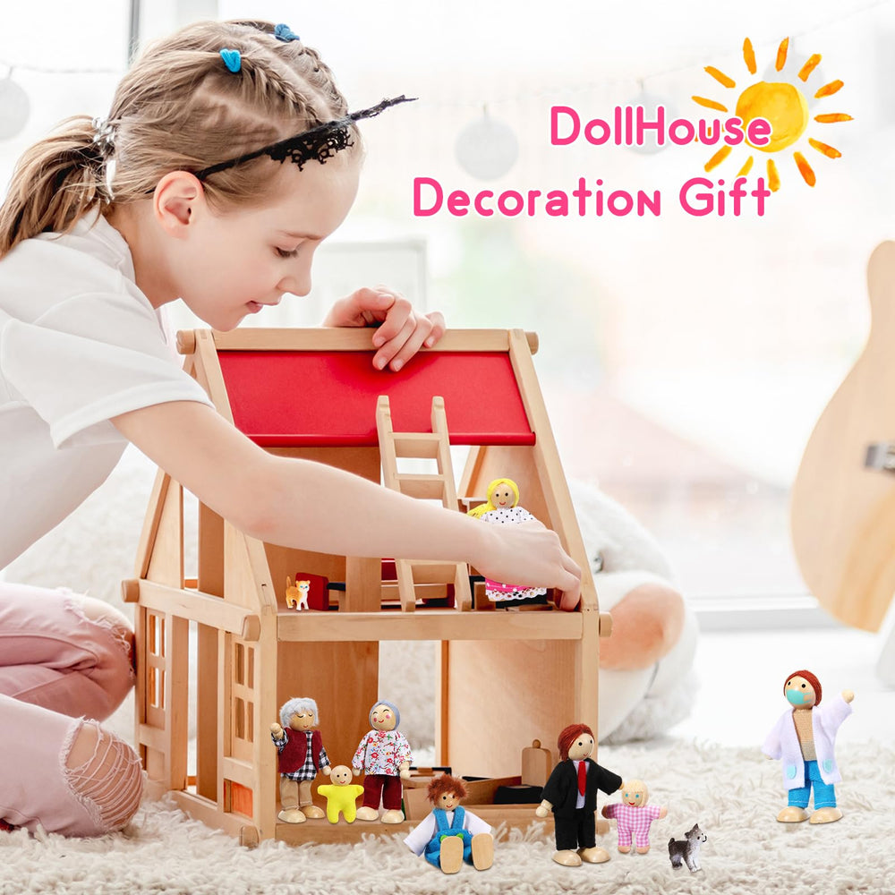Skylety baby figure adds tender moments to dollhouse narratives