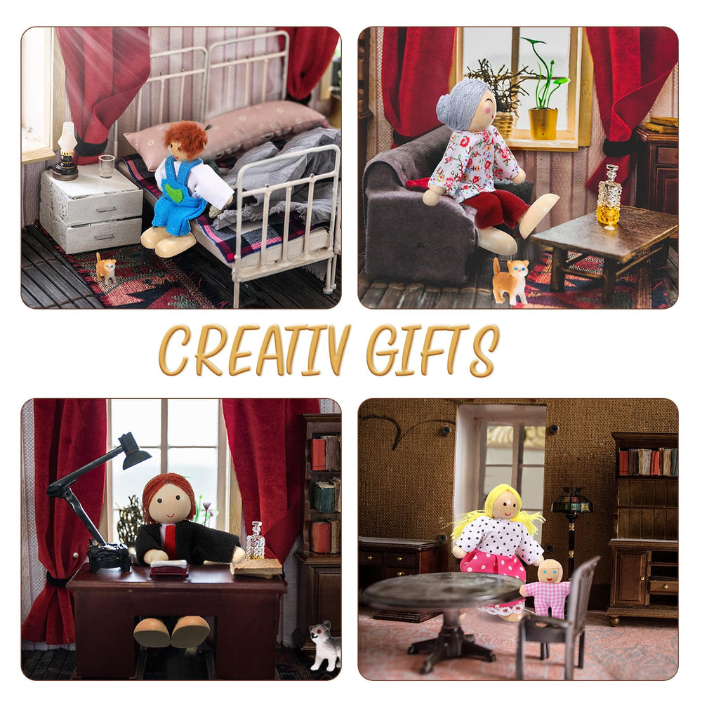 Skylety cat figure to enrich home life scenes