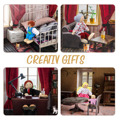 Skylety cat figure to enrich home life scenes