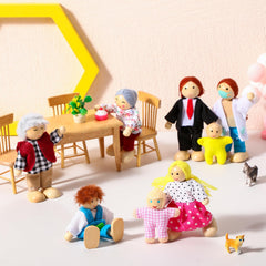 Skylety child figure two, great for collaborative stories