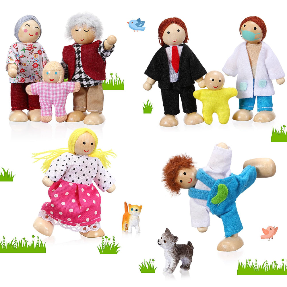 Skylety grandparents figure for family play and storytelling