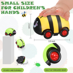 Skylety koala pull-back car supports quick, engaging race play