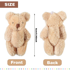 Skylety mini bear on cake decoration adds cute charm for celebrations.