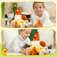 Skylety plush chick without shell for an extra cuddle buddy.