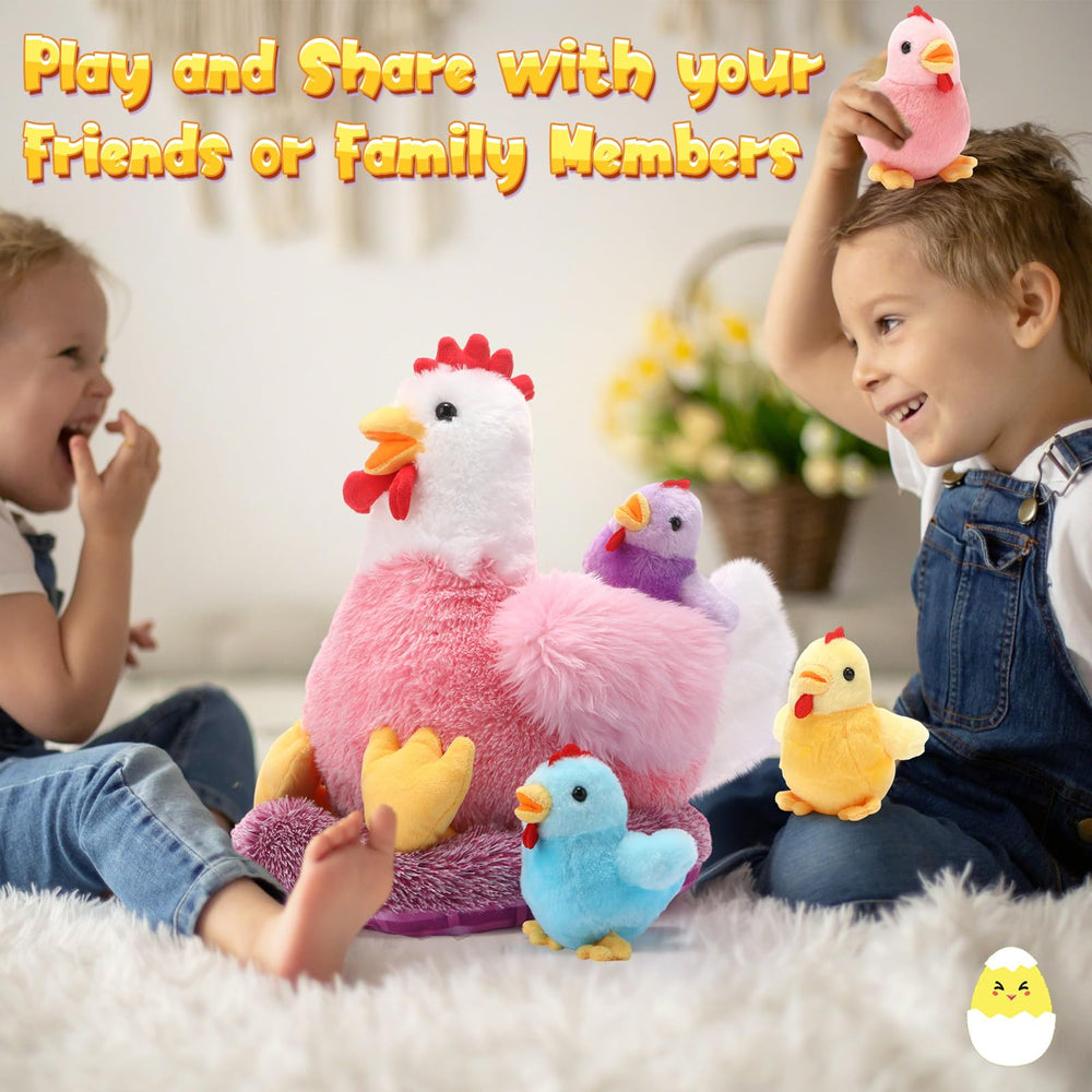 Skylety soft hen plush 25 cm for hugs and comfort