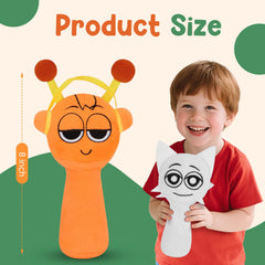 Skymetis Sprunky orange Stage 3 plush style for gift boxes