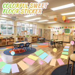 Skyygemm birthday party floor stickers quick festive decoration
