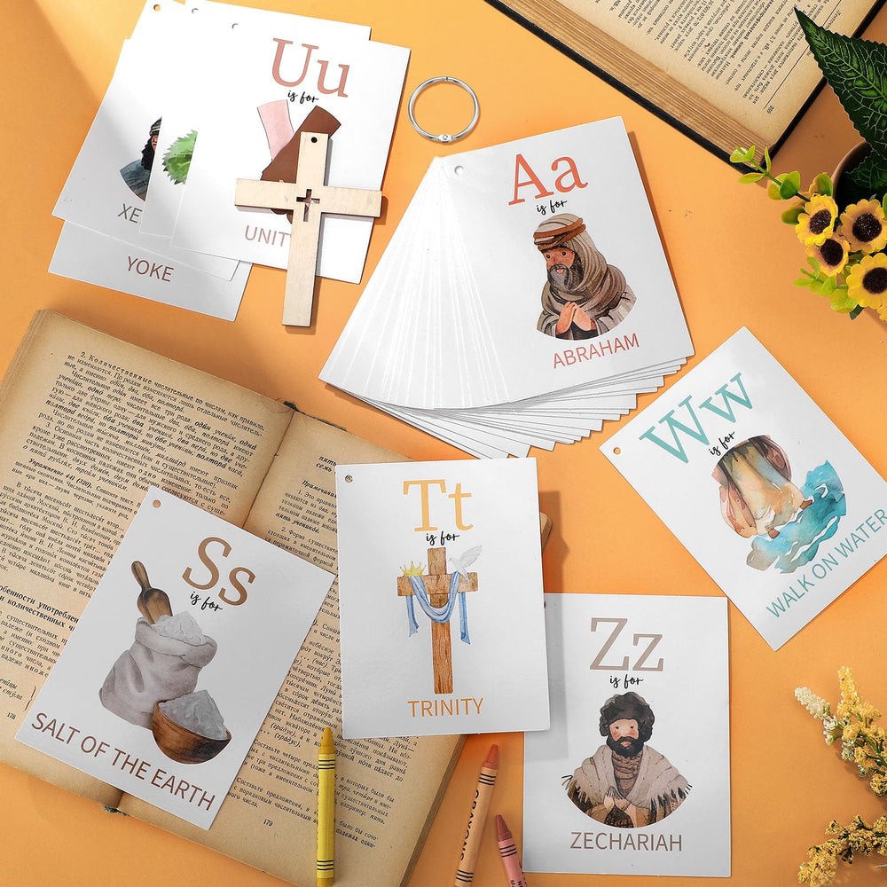 Skyygemm flash cards with reclosable ring keep organized during lessons