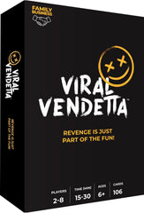 Slapburger Viral Vendetta box front showcasing vibrant art for lively parties