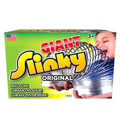 Gift-ready Slinky for kids five and up, a retro classic.