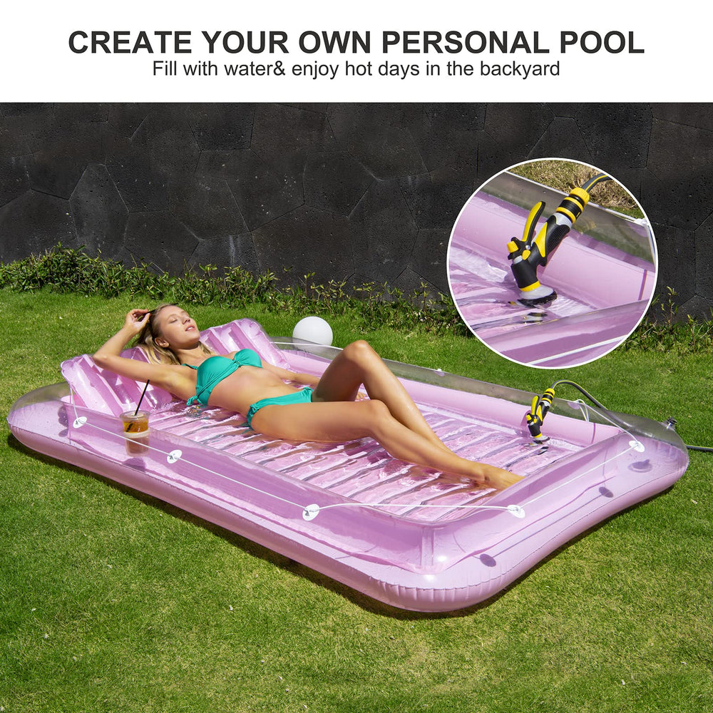 SLLAK backyard pool float for sunny summer gatherings.
